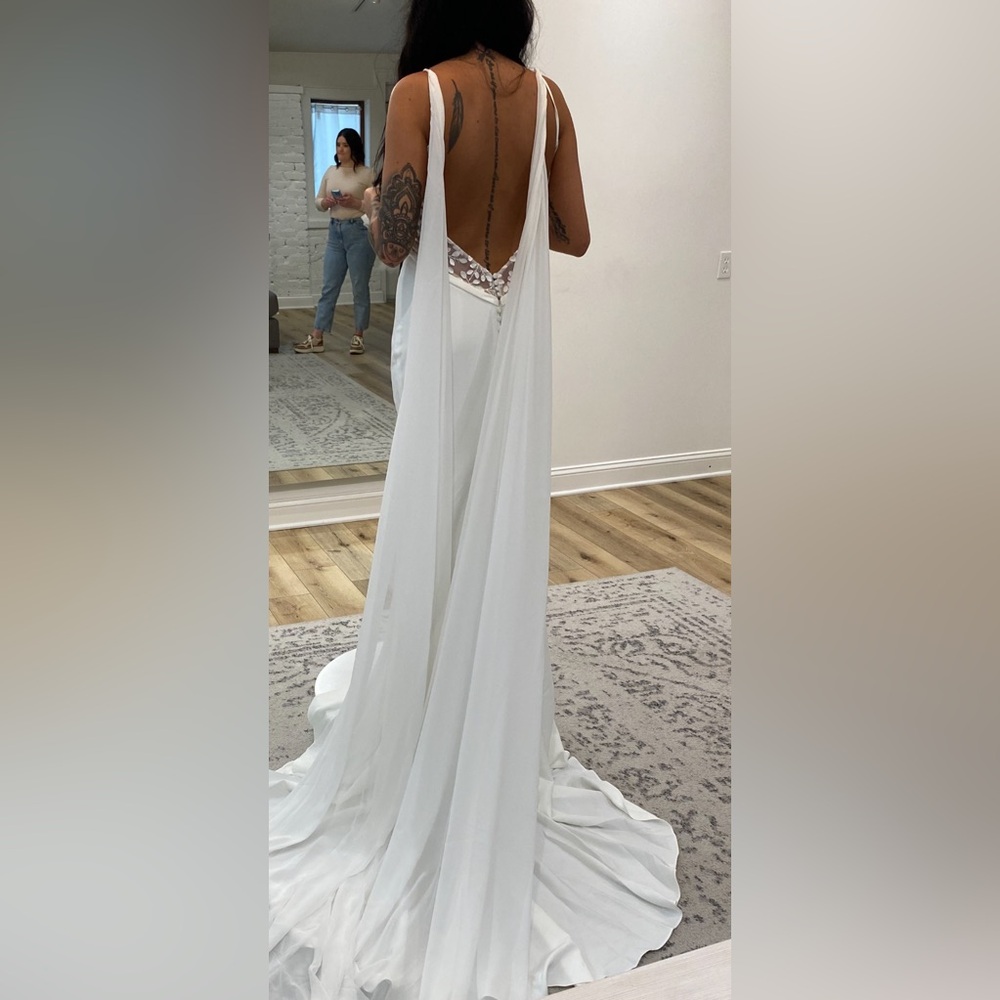 Made With Love - Valley size 10. Unaltered. With chiffon wings and veil.